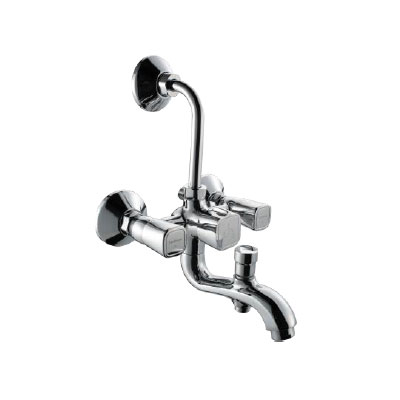 Hindware.Dove 3 in 1 Wall Mixer F740022