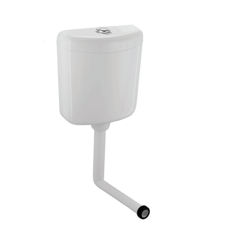 Jaquar Wall Hung Cistern With 39mm Drainage L-bend & Extension Pipe Gasket WHC-WHT-184NL