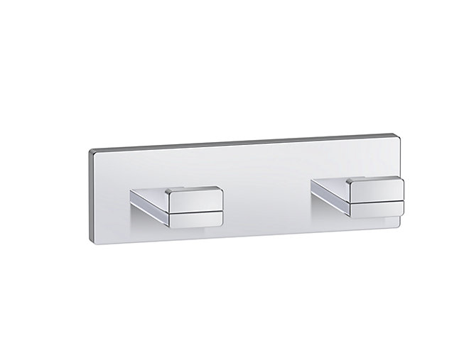 Kohler Complementary Square Double Robe Hook 25073 IN-CP