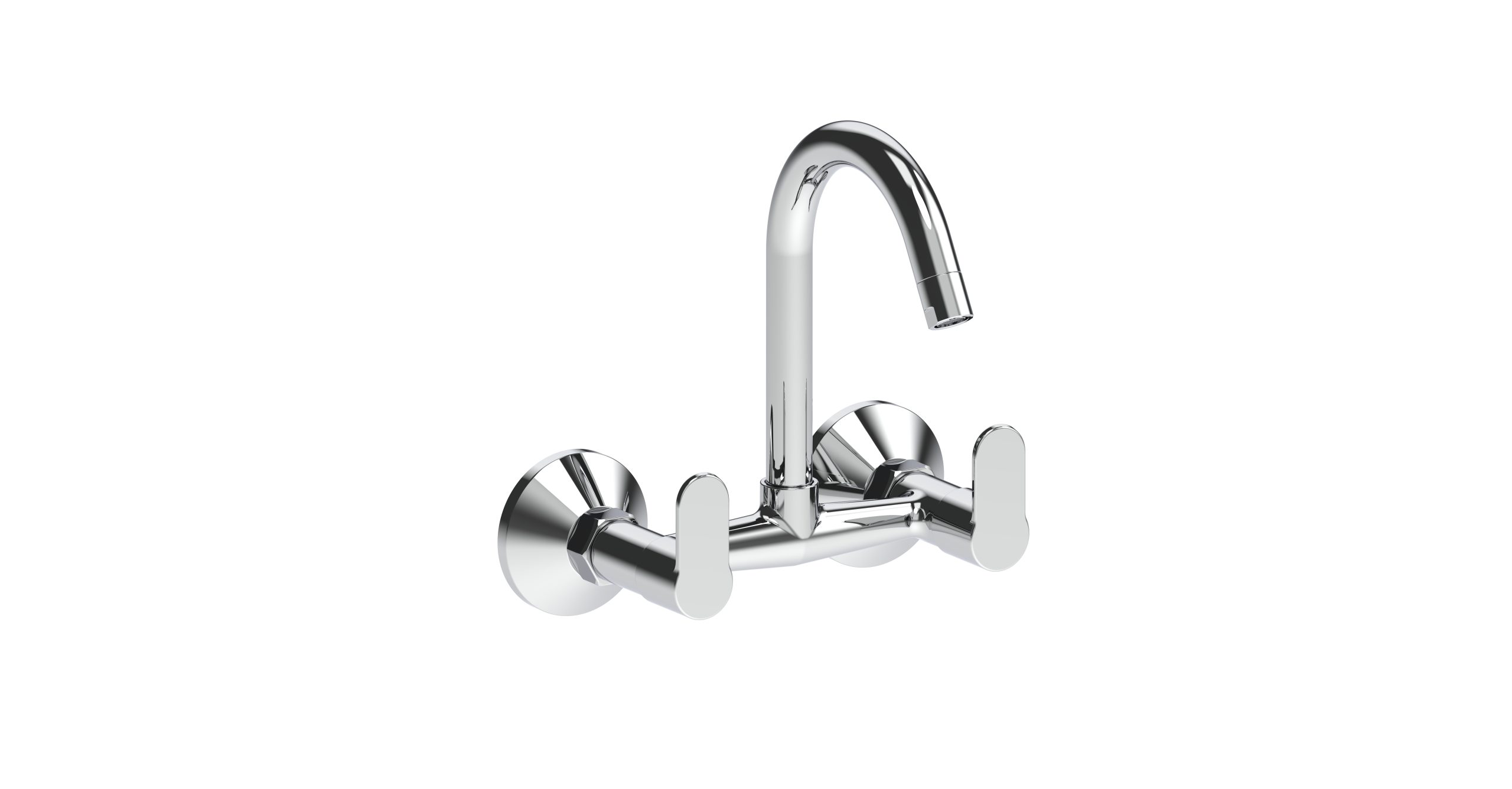Sink Mixer Swivel Spout-wall Mounted  F690027CP