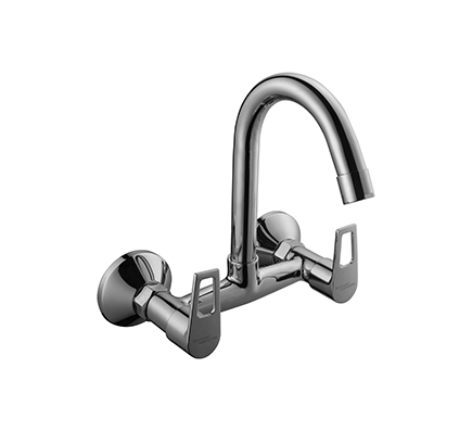 Sink Mixer Swivel Spout-Wall Mounted F570027CP