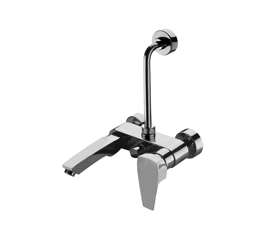 Hindware.Avior Bath And Shower Mixer With Provision of Overhead Shower F520019CP